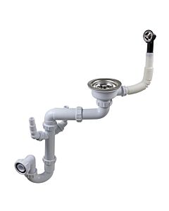 Kit escoamento cozinha 1 cuba