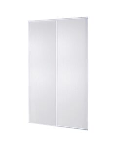 Kit 2 portas correr 150cm branco
