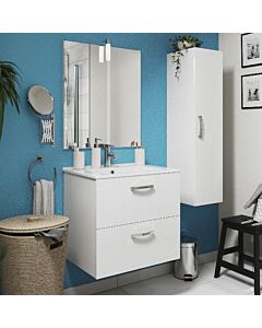 M&oacute;vel de Casa de Banho Suspenso Branco Aruna 60X45 cm