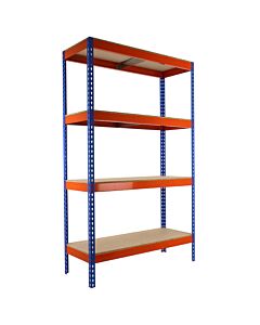 Estante met&aacute;lica bricoforte 200x120x45cm sem parafusos