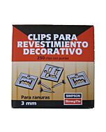 Caixa grampos para madeira 250 unidades