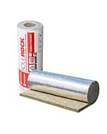 ROLO DE LÃ DE ROCHA COM ALUMÍNIO 600 X 120 X 8 CM - 21 KG