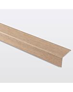 Perfil de degrau alumíno carvalho natural 900 mm