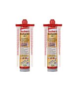 BUCHA QUÍMICA DE POLIÉSTER 300 ML FISCHER PACK 2 UN