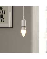 Lâmpada de Filamento LED Vela E14 650 lm Regulável 4,8 W Luz Quente