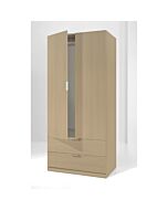 Armário carvalho 2 portas 2 gavetas