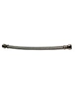 MANGUEIRA AÇO INOX H 3/8" - H 3/8" 40 CM