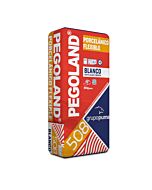Pegoland porcelânico flexível branco c2 te 25 kg