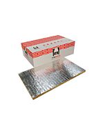 PAINEL DE LÃ DE ROCHA PARA LAREIRAS FIREROCK 100 x 60 x 3 cm - 80 kg ROOCKWOOL